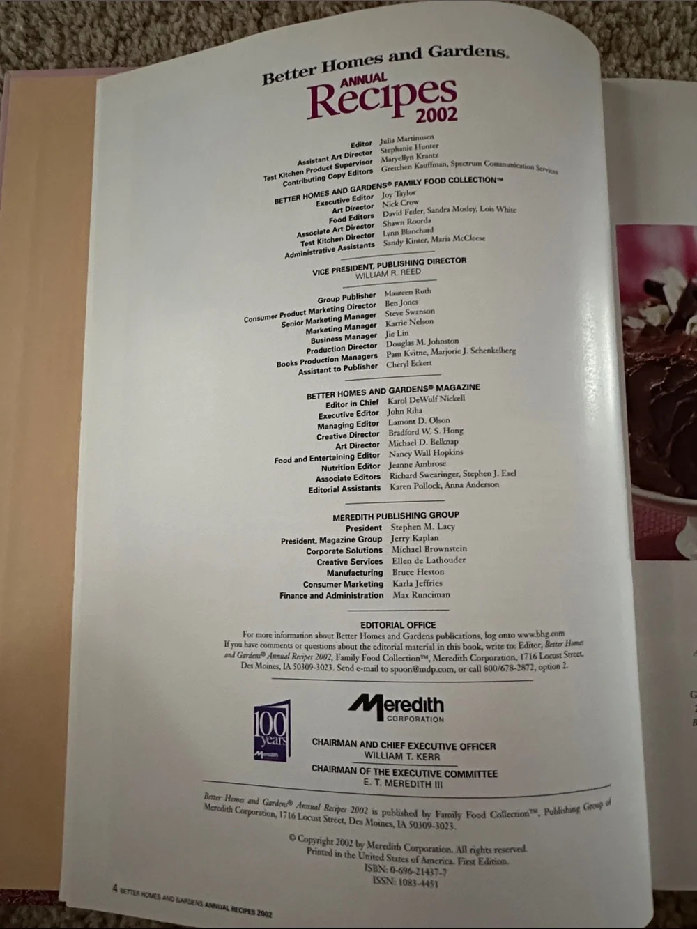 Better Homes And Gardens- Annual Recipes 2002